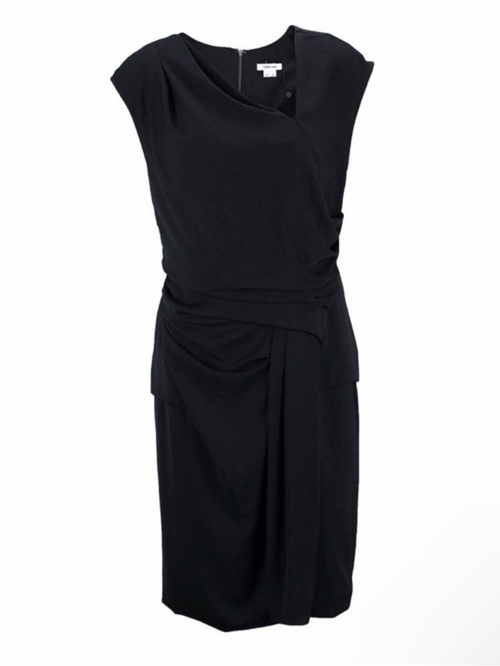 Helmut Lang Layered Draped Dress